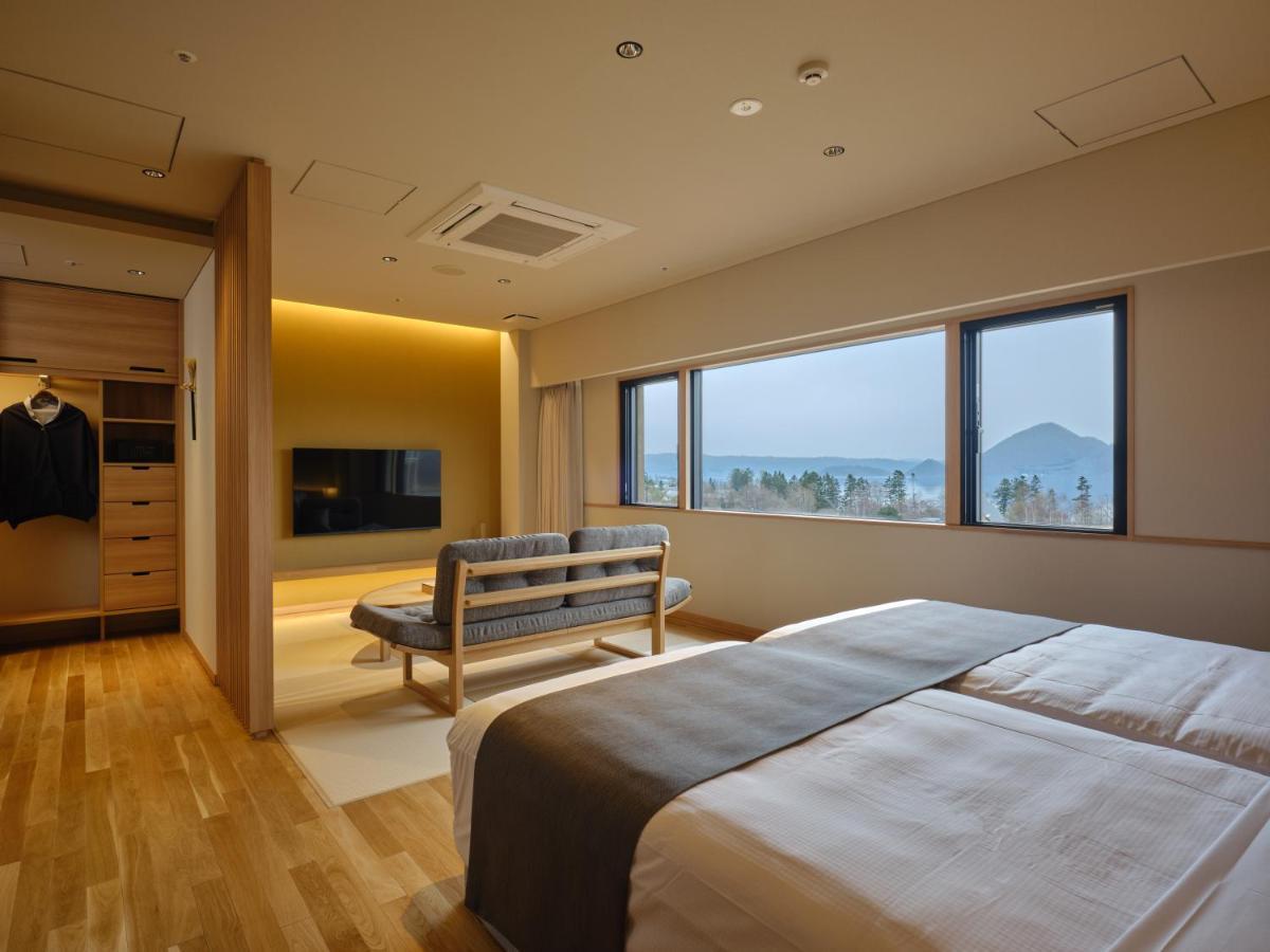 Lake Toya Tsuruga Resort Hikarinouta Toyako ภายนอก รูปภาพ