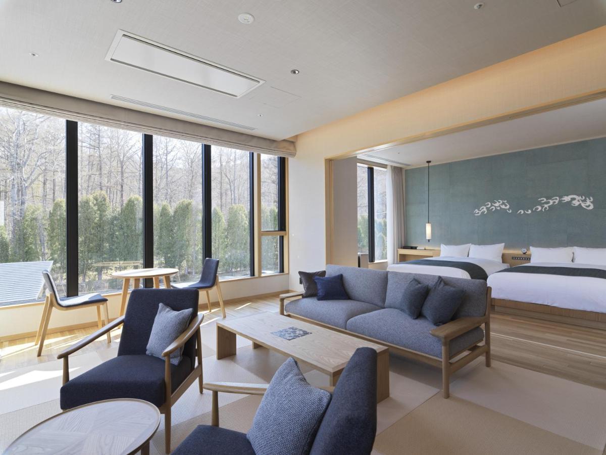 Lake Toya Tsuruga Resort Hikarinouta Toyako ภายนอก รูปภาพ