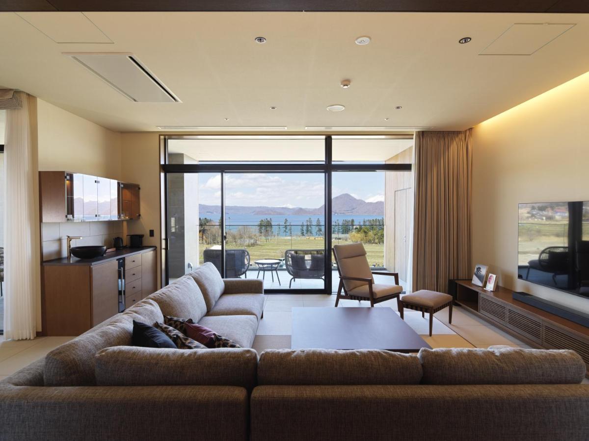 Lake Toya Tsuruga Resort Hikarinouta Toyako ภายนอก รูปภาพ