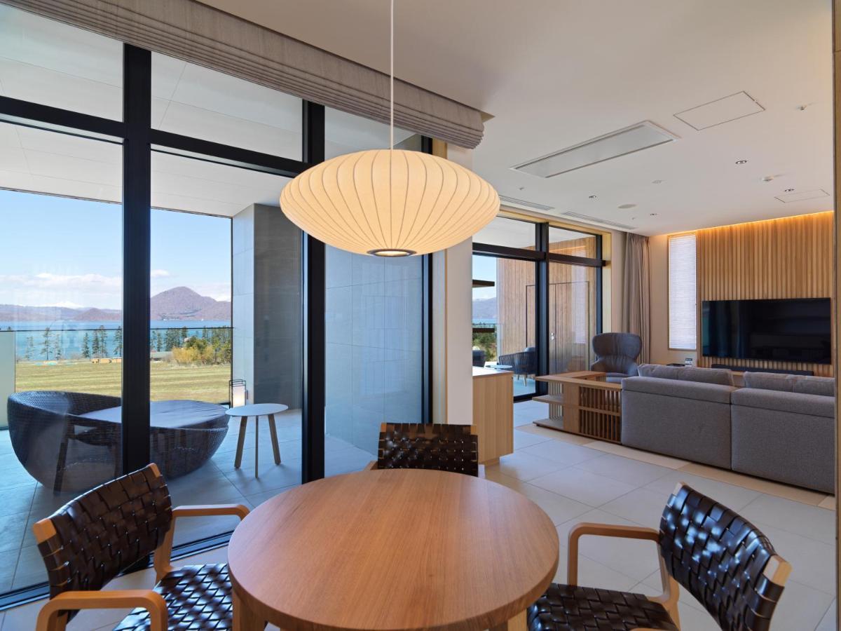 Lake Toya Tsuruga Resort Hikarinouta Toyako ภายนอก รูปภาพ