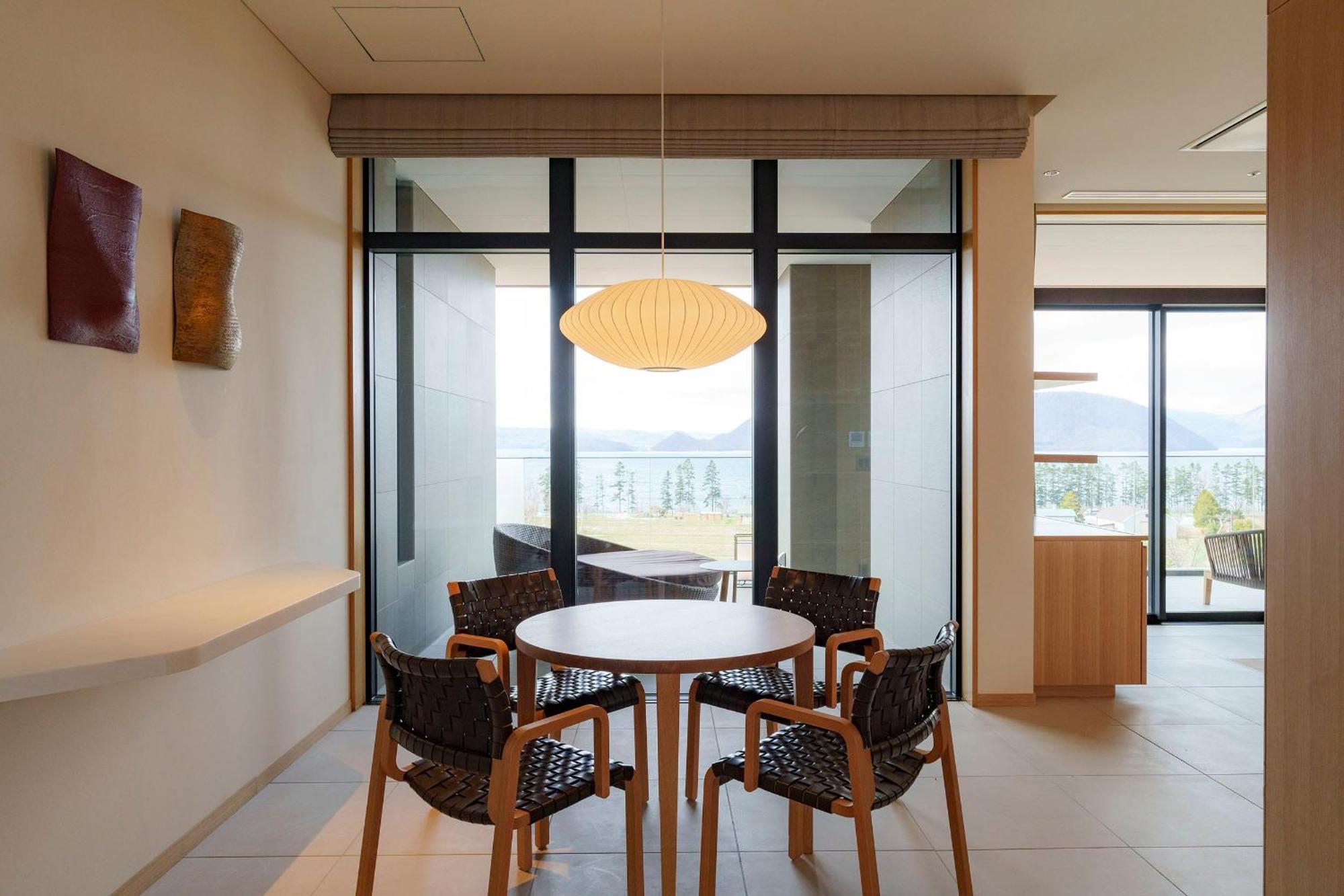 Lake Toya Tsuruga Resort Hikarinouta Toyako ภายนอก รูปภาพ