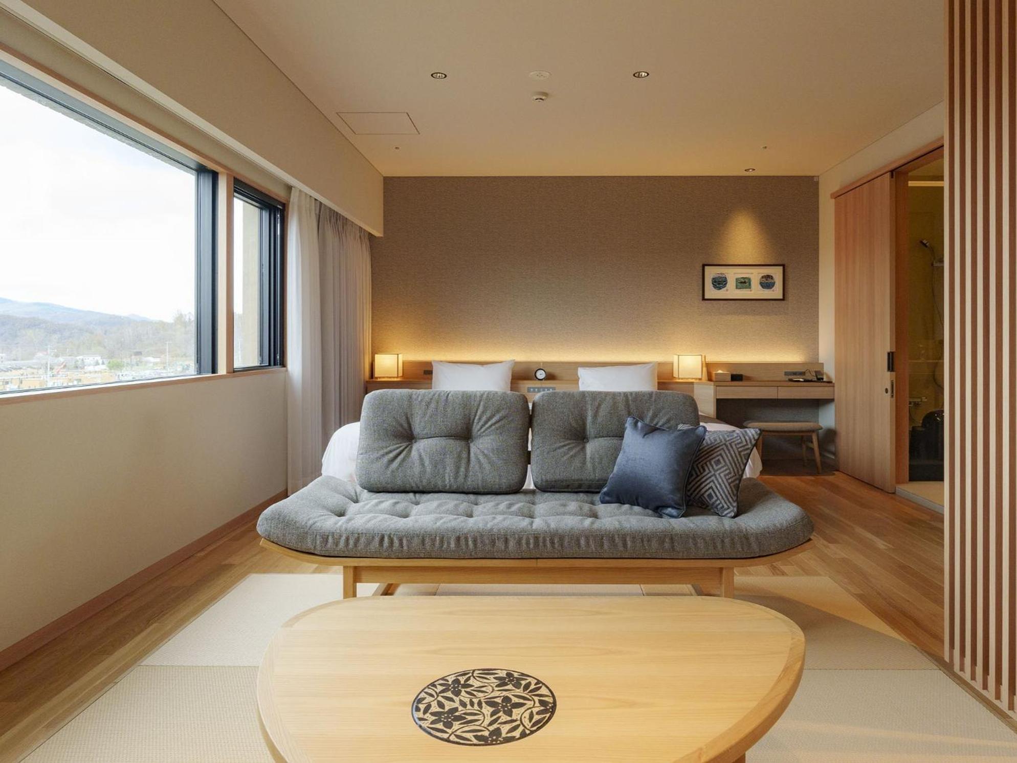 Lake Toya Tsuruga Resort Hikarinouta Toyako ภายนอก รูปภาพ