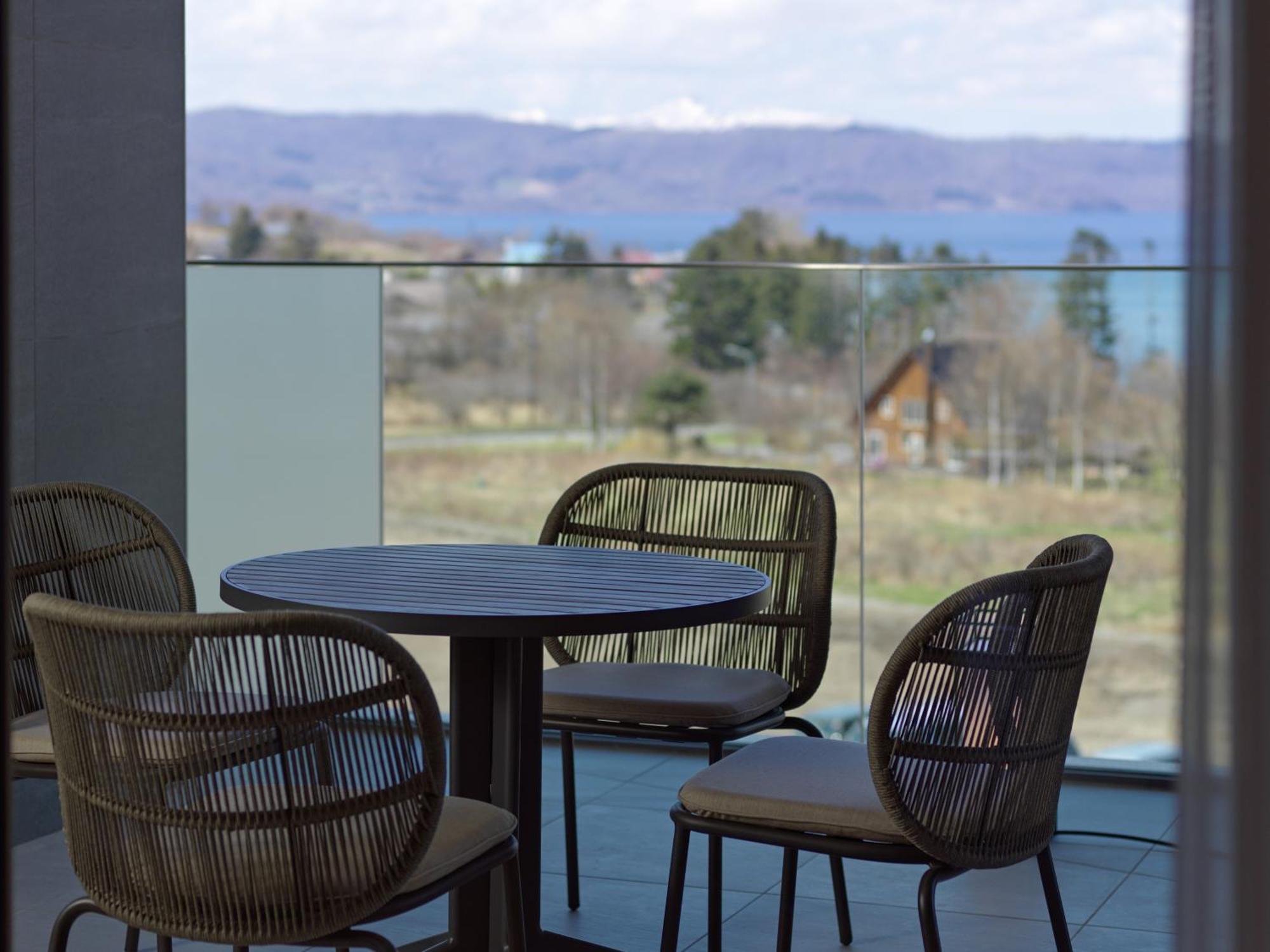 Lake Toya Tsuruga Resort Hikarinouta Toyako ภายนอก รูปภาพ