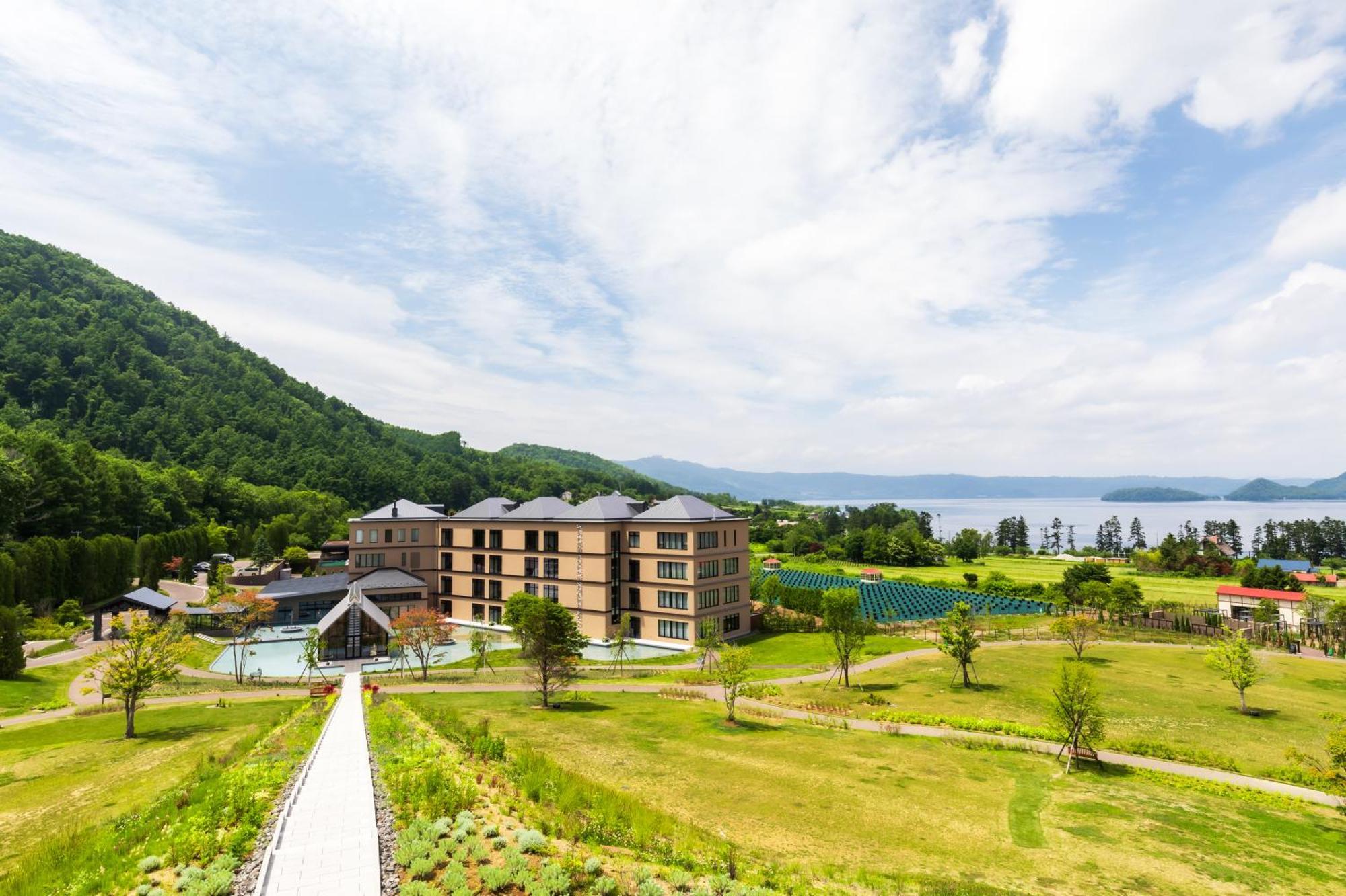 Lake Toya Tsuruga Resort Hikarinouta Toyako ภายนอก รูปภาพ