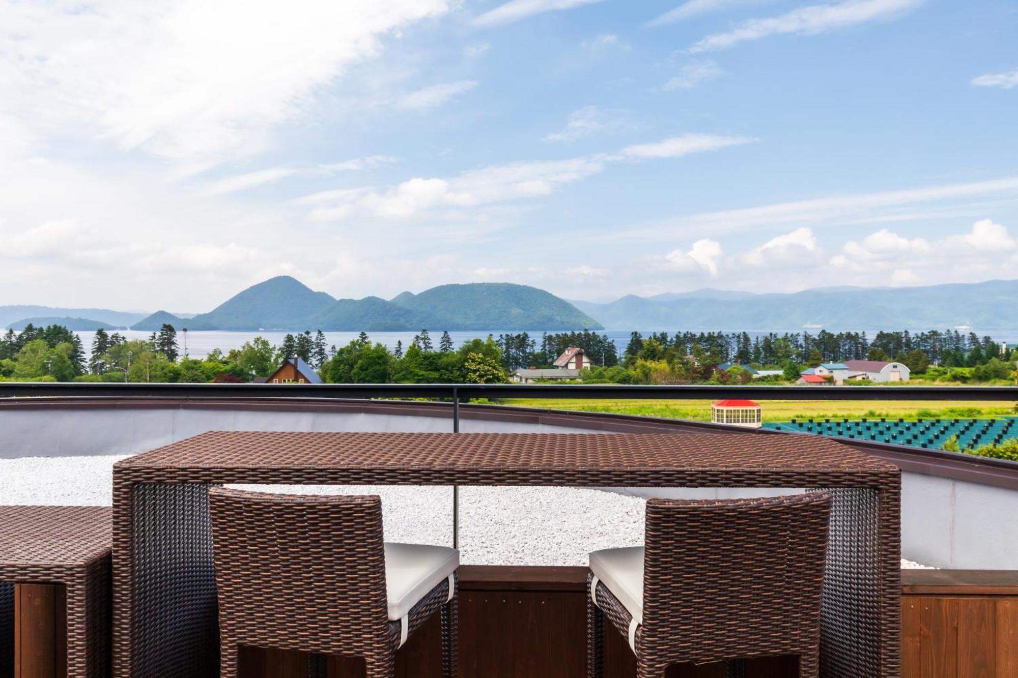 Lake Toya Tsuruga Resort Hikarinouta Toyako ภายนอก รูปภาพ