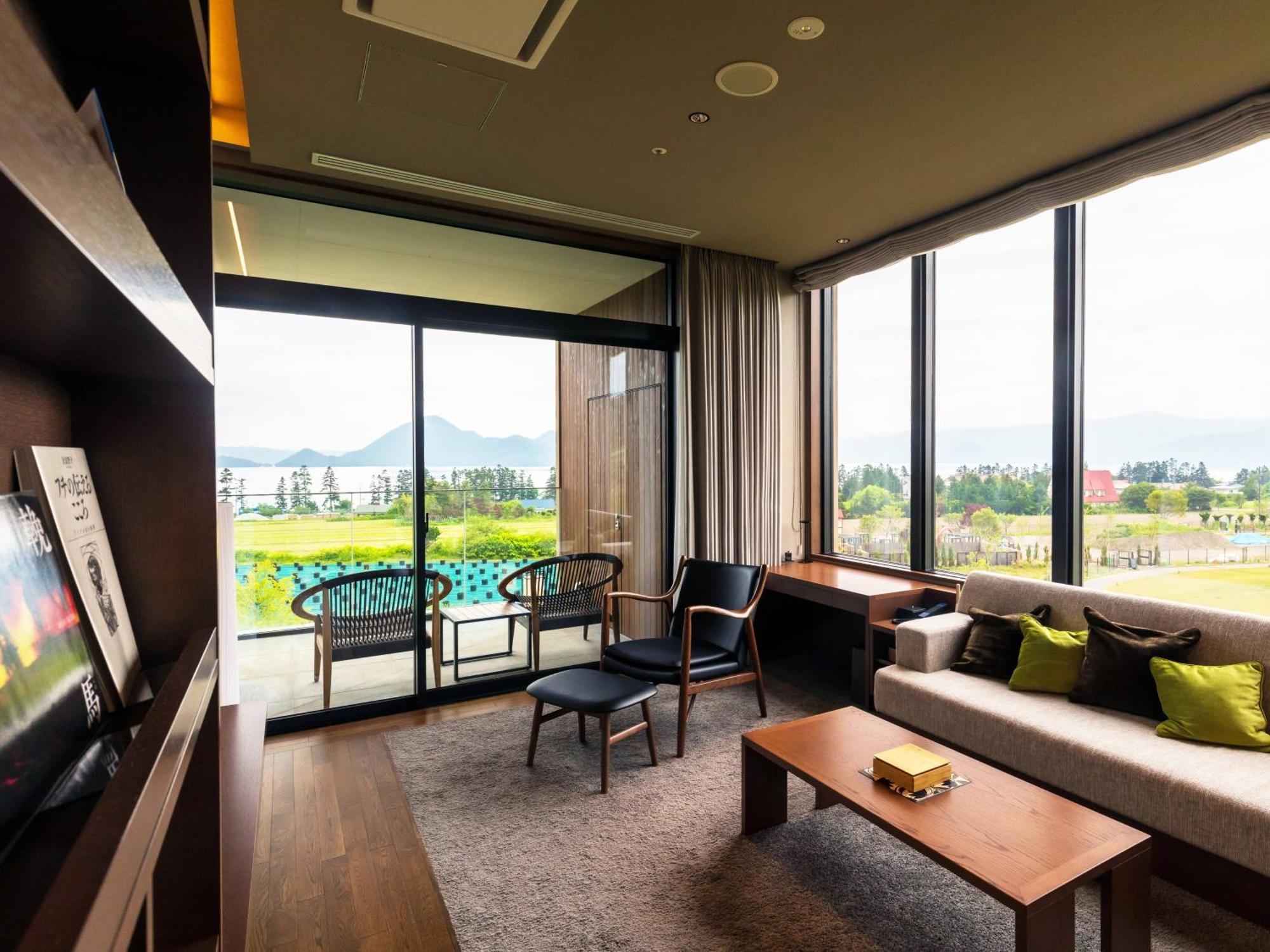 Lake Toya Tsuruga Resort Hikarinouta Toyako ห้อง รูปภาพ